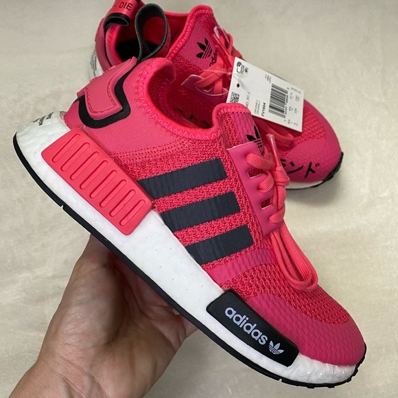 ❌SOLD🎁Adidas NMD_R1 Size 5J/ 6 Wmns New - Picture 2 of 11